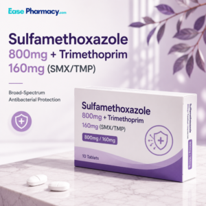 Sulfamethoxazole 800mg + Trimethoprim 160mg (SMX/TMP)