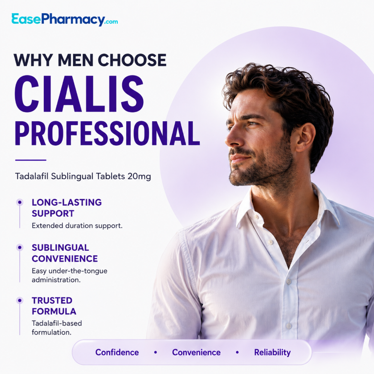 Cialis Professional - 20mg Tadalafil sublingual tablets IP
